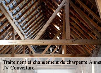 Traitement et changement de charpente  77410