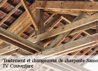 Traitement et changement de charpente samois-sur-seine-77920 JV Couverture