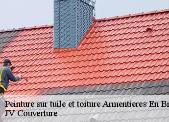 Peinture sur tuile et toiture  armentieres-en-brie-77440 JD Couverture 