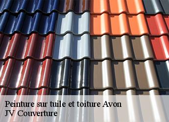 Peinture sur tuile et toiture  77210