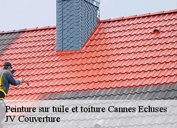 Peinture sur tuile et toiture  cannes-ecluses-77130 JD Couverture 