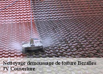 Nettoyage demoussage de toiture bezalles-77970 JV Couverture