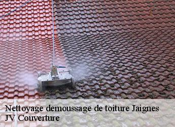 Nettoyage demoussage de toiture jaignes-77440 JV Couverture